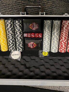 500 Piece Poker Chip Set